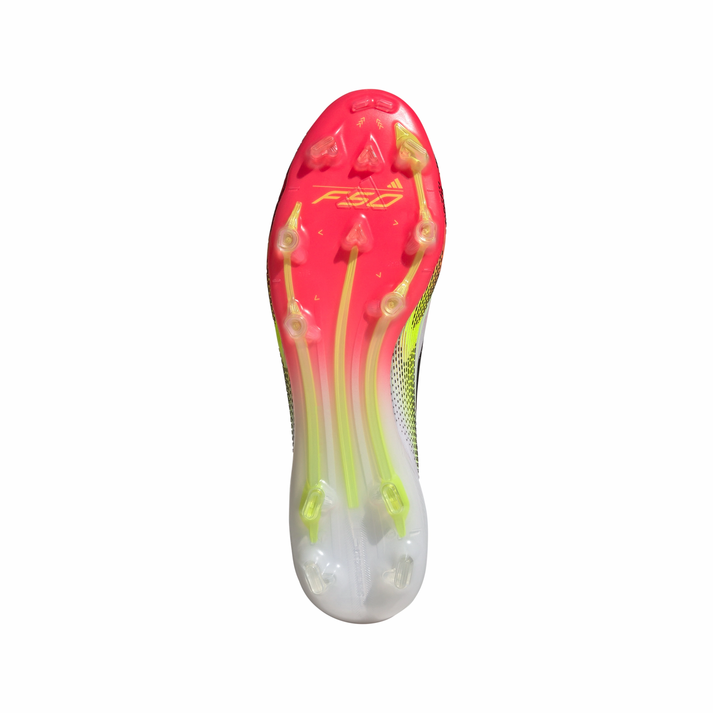adidas F50 Elite FG Firm Ground - ftwr white/core black/solar yellow Traction Pad