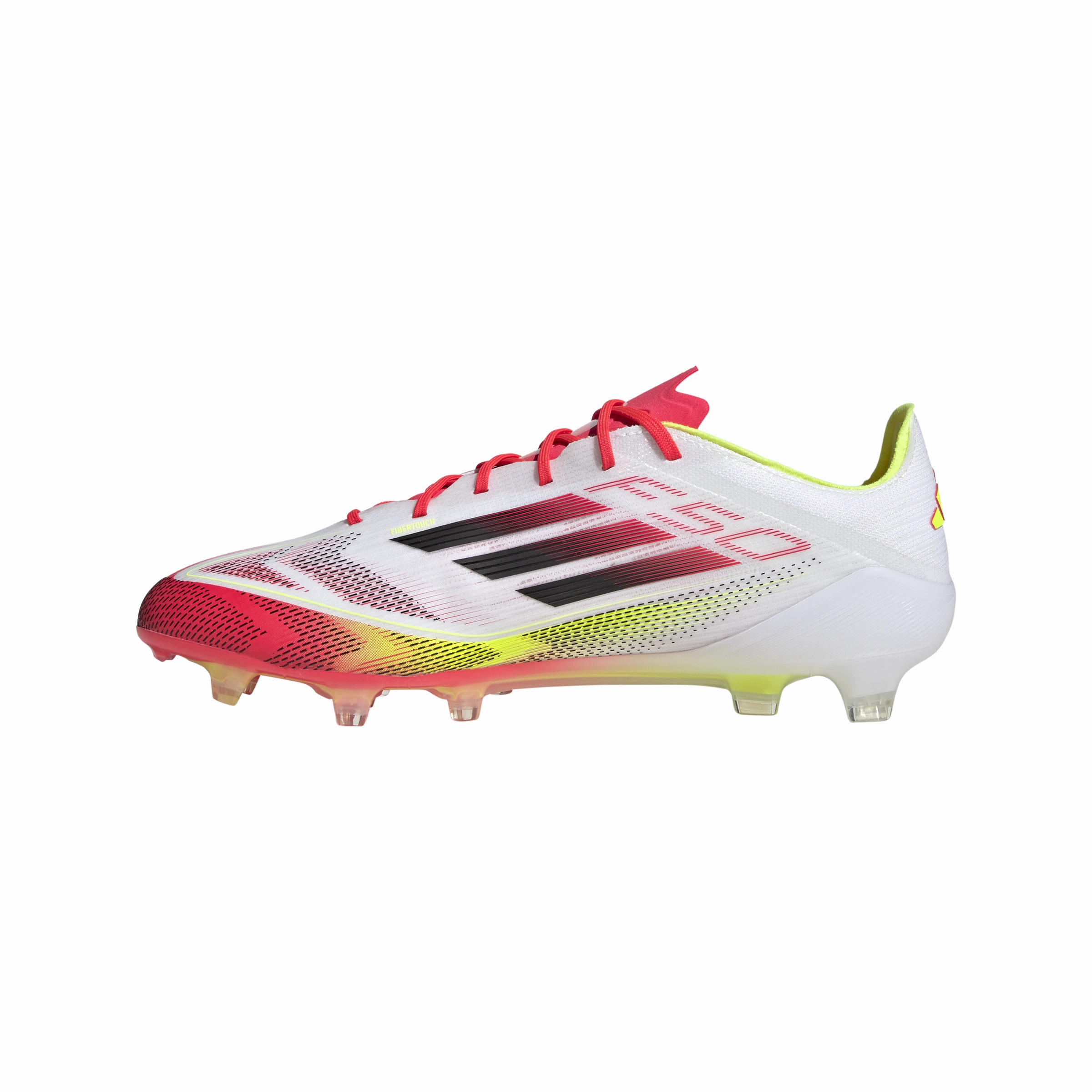 Lock Fit adidas F50 Elite FG Firm Ground - ftwr white/core black/solar yellow