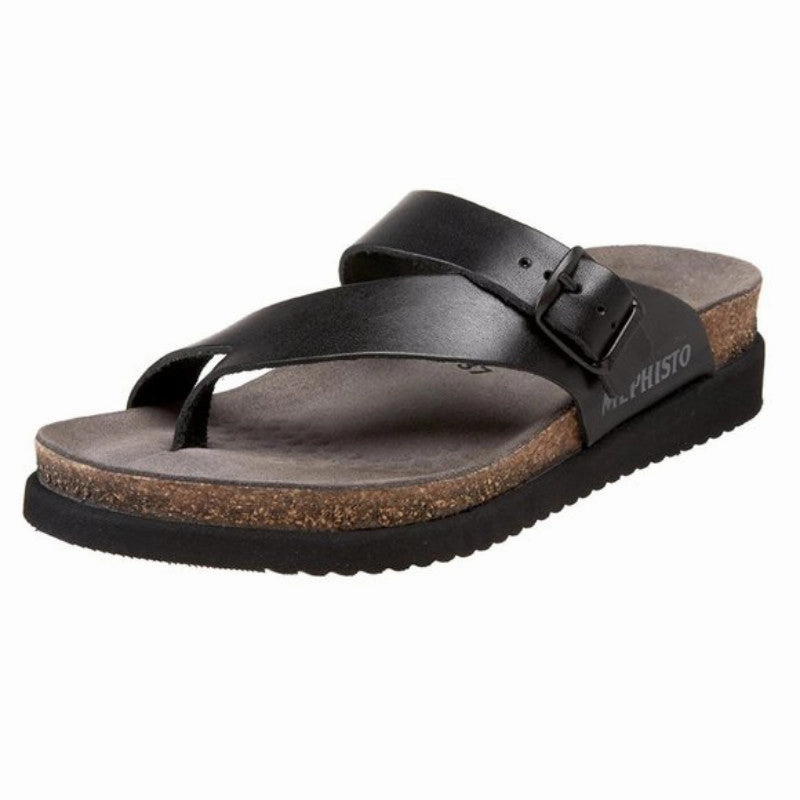 Lightweight Comfort Minimalist Helen Plus 2800 Black Waxy
