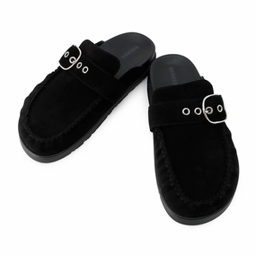 High-Quality Material HERMES Sandals Key Black Veroa Size 37