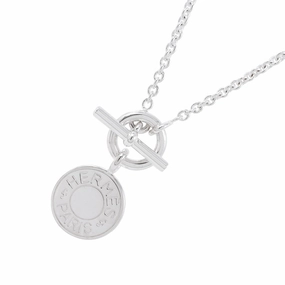 Moisture wicking HERMES Sellier Amulette Necklace SV925