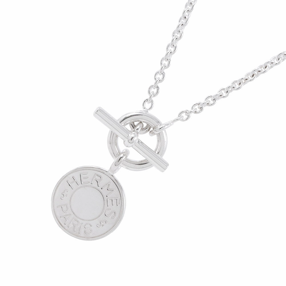 Moisture wicking HERMES Sellier Amulette Necklace SV925