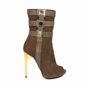Herve Leger 'Crissy' Boots - Women's 35 Sleek Style Multi Season