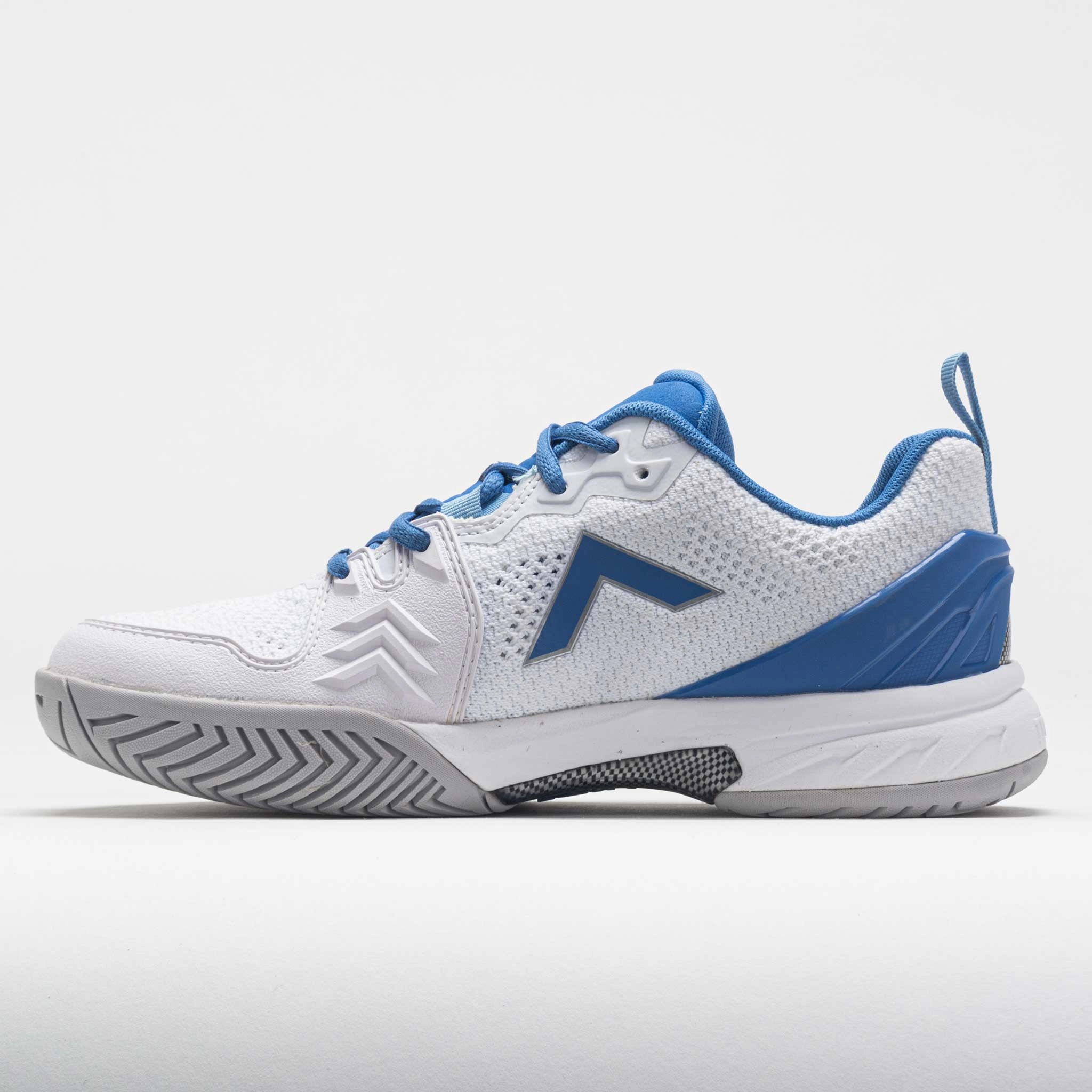 responsive - sole - technology shoes mid - top footwear Tyrol Velocity V Women's  Wide White/Blue Perennial