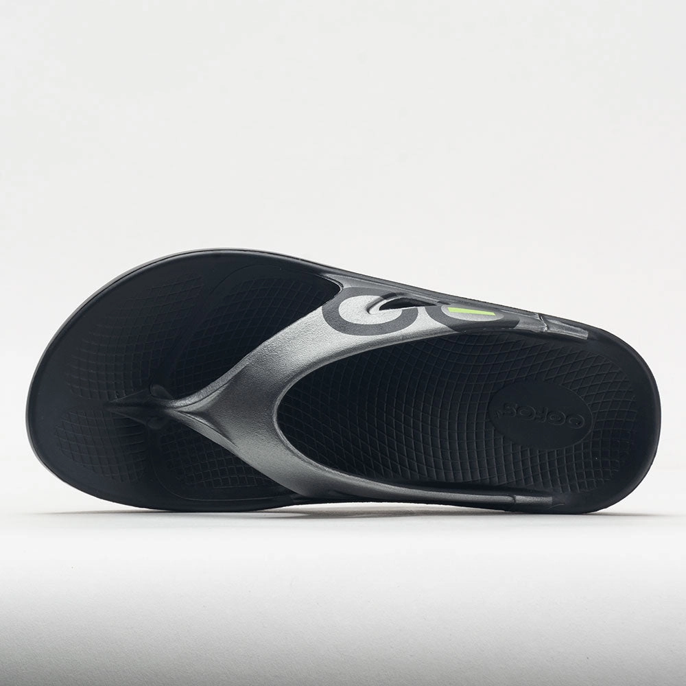 low - top style OOFOS OOriginal Sport Men's  Black/Graphite