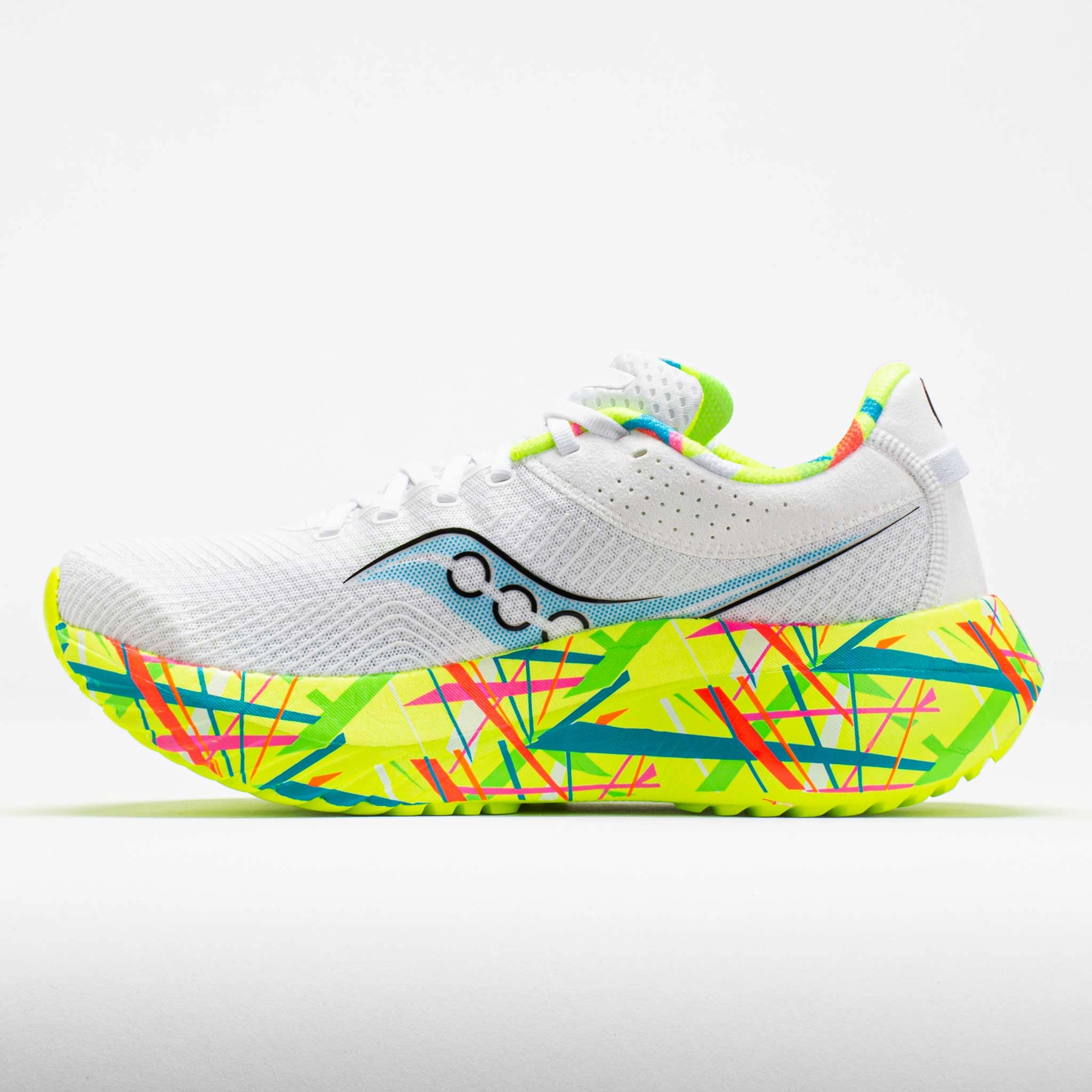 Rainy day run Saucony Kinvara Pro Women's  White/Citron
