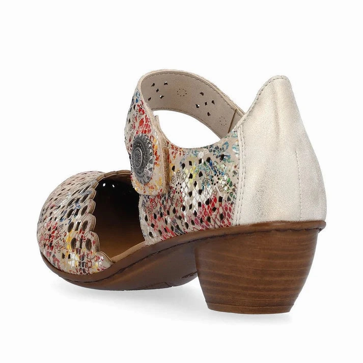 Beach Jog 43753-91 Floral Multi Mary Jane