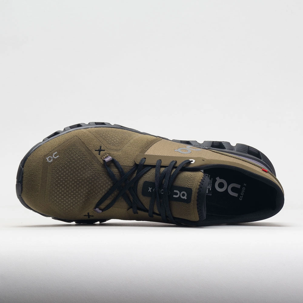 rainbow - design shoes squash shoes On Cloud X 3 Men's  Hunter/Black