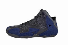 Mesh Upper Stylish Look Nike Lebron 11 EXT Denim QS "Denim"