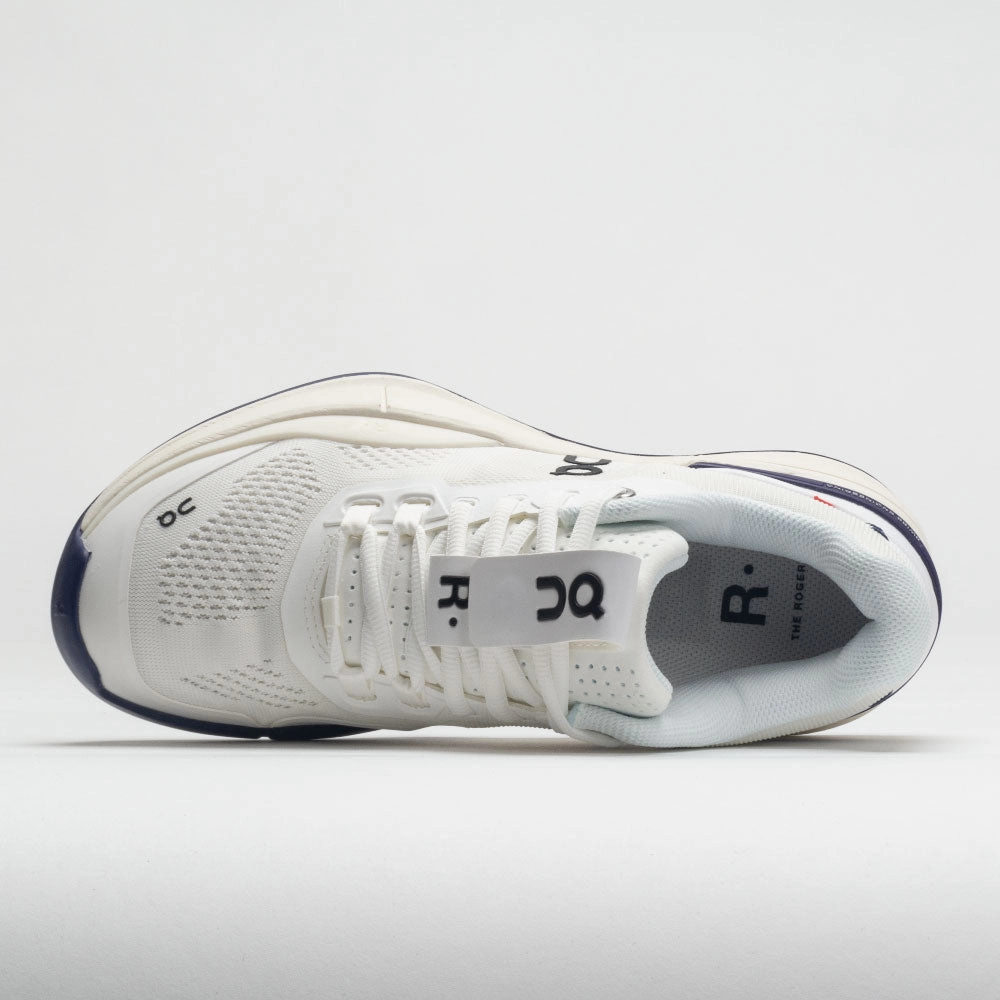 On The Roger Pro Women's  White/Acai anti - microbial coating shoes