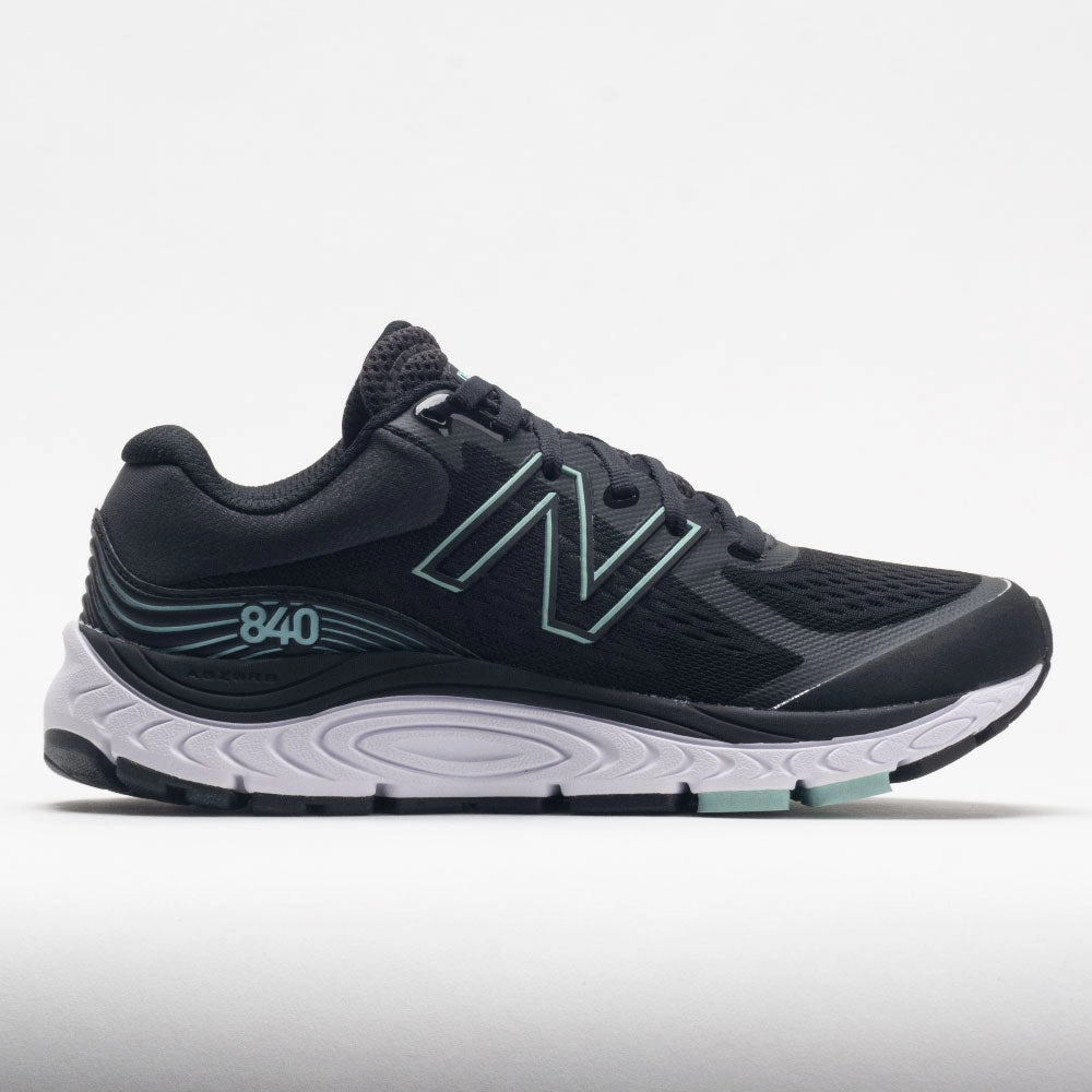 New Balance 840v5 Women's  Black/Storm Blue Concrete marathon runner shoes
