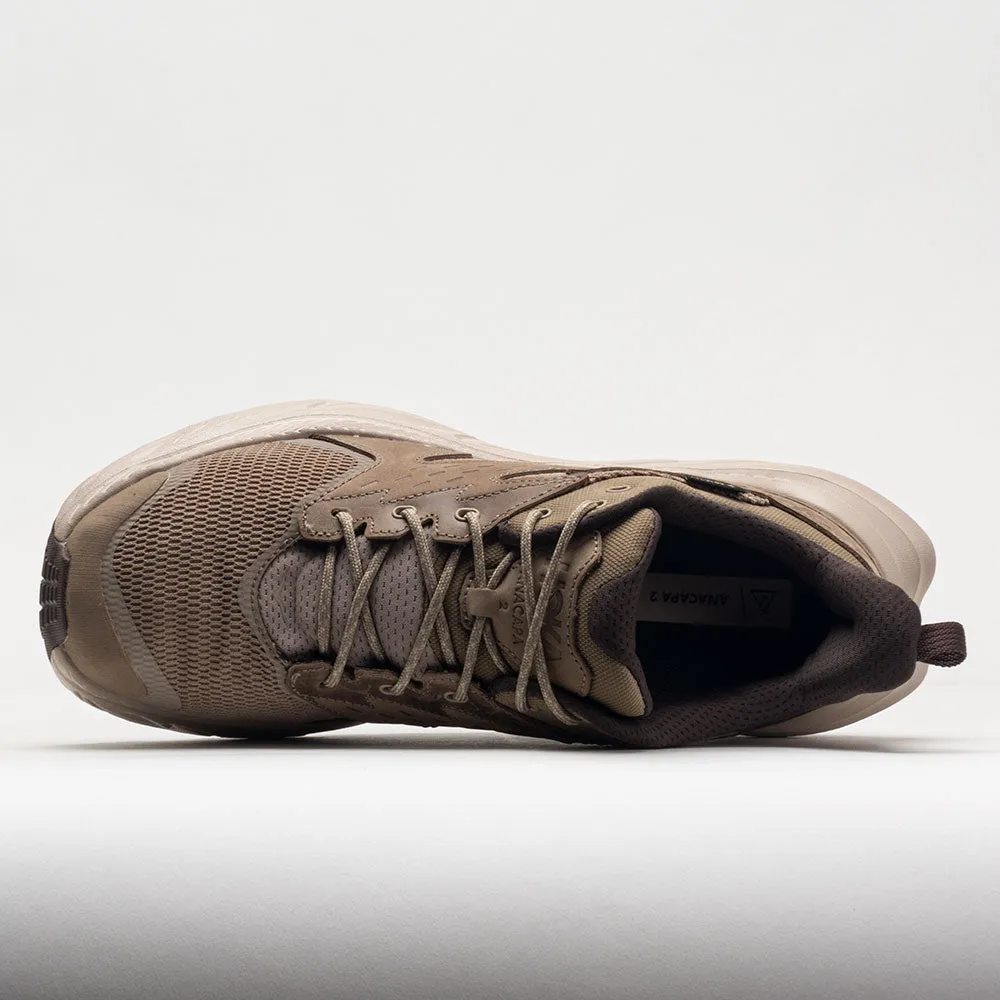 HOKA Anacapa 2 Low GTX Men's  Dune/Oxford Tan multi - surface outsole shoes Multi - terrain