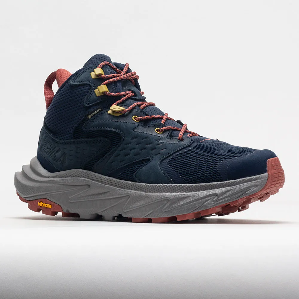 HOKA Anacapa 2 Mid GTX Men's  Outer Space/Grey quiet shoes splatter - paint running wear