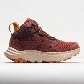 HOKA Anacapa 2 Mid GTX Women's  Hot Sauce/Shifting Sand running in cold tracks shoes