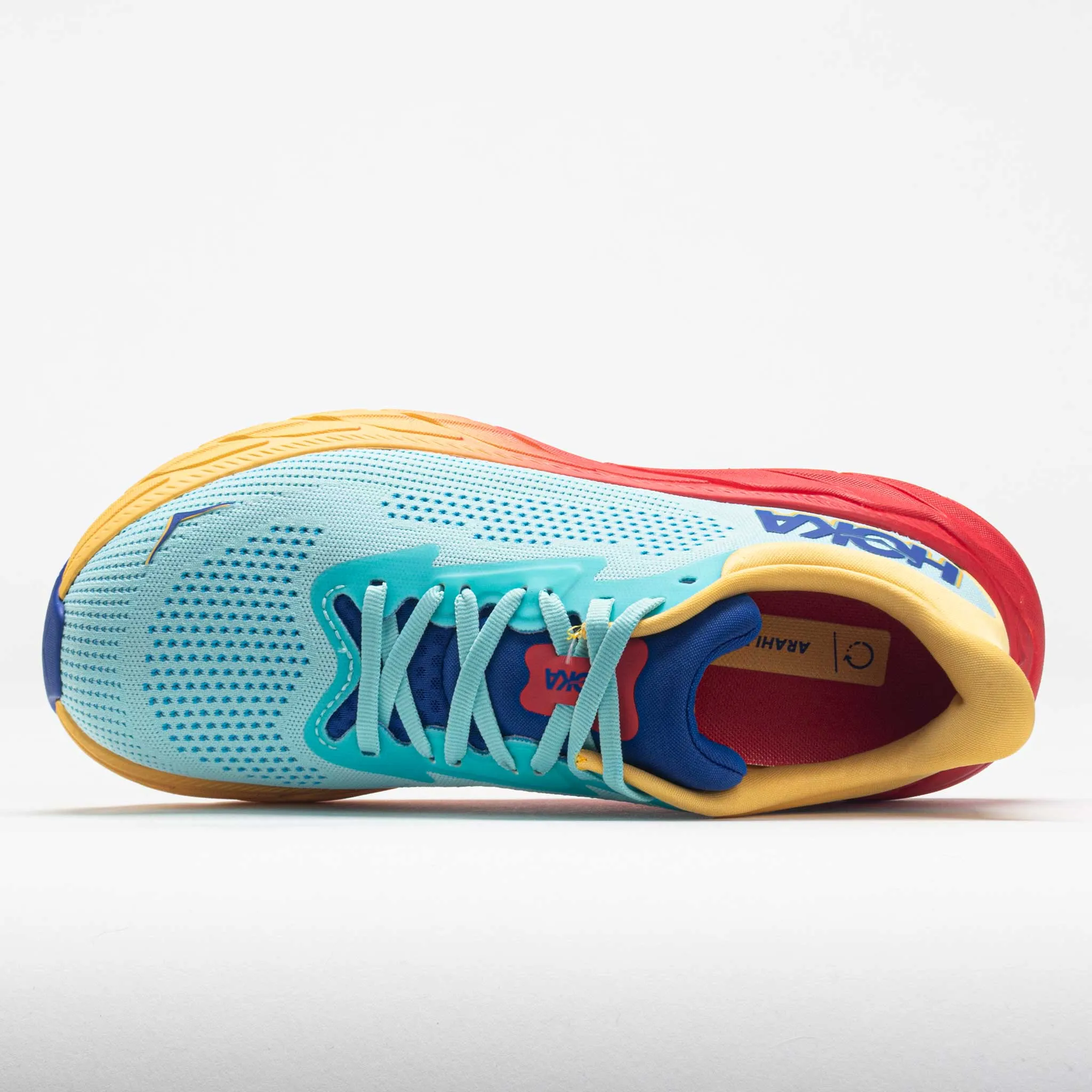 HOKA Arahi 7 Women's  Cloudless/Poppy Foot Security