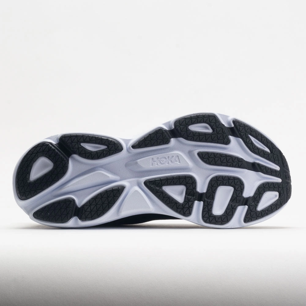 HOKA Bondi 8 Men's  Black/White road runner shoes