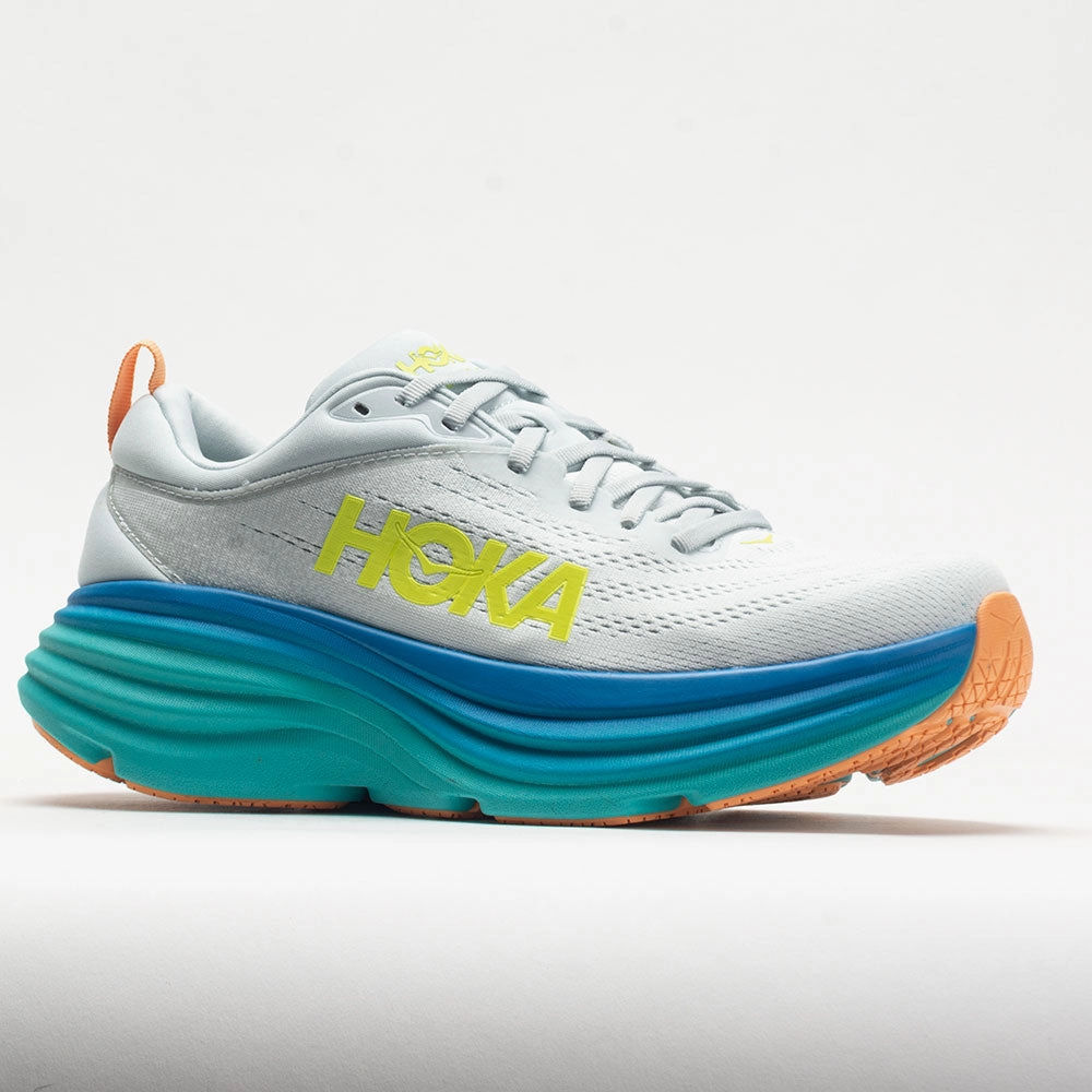 HOKA Bondi 8 Men's  Ice Flow/Bit of Blue superior - craftsmanship