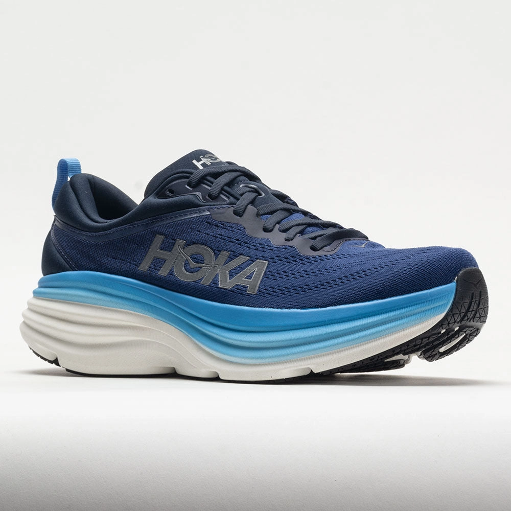 quick-drying Style - conscious HOKA Bondi 8 Men's  Outer Space/All Aboard