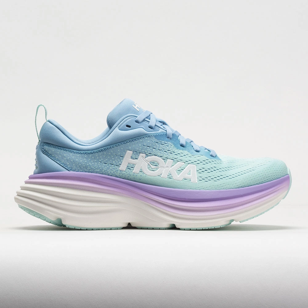 hiking - like running shoes HOKA Bondi 8 Women's  Airy Blue/Sunlit Ocean