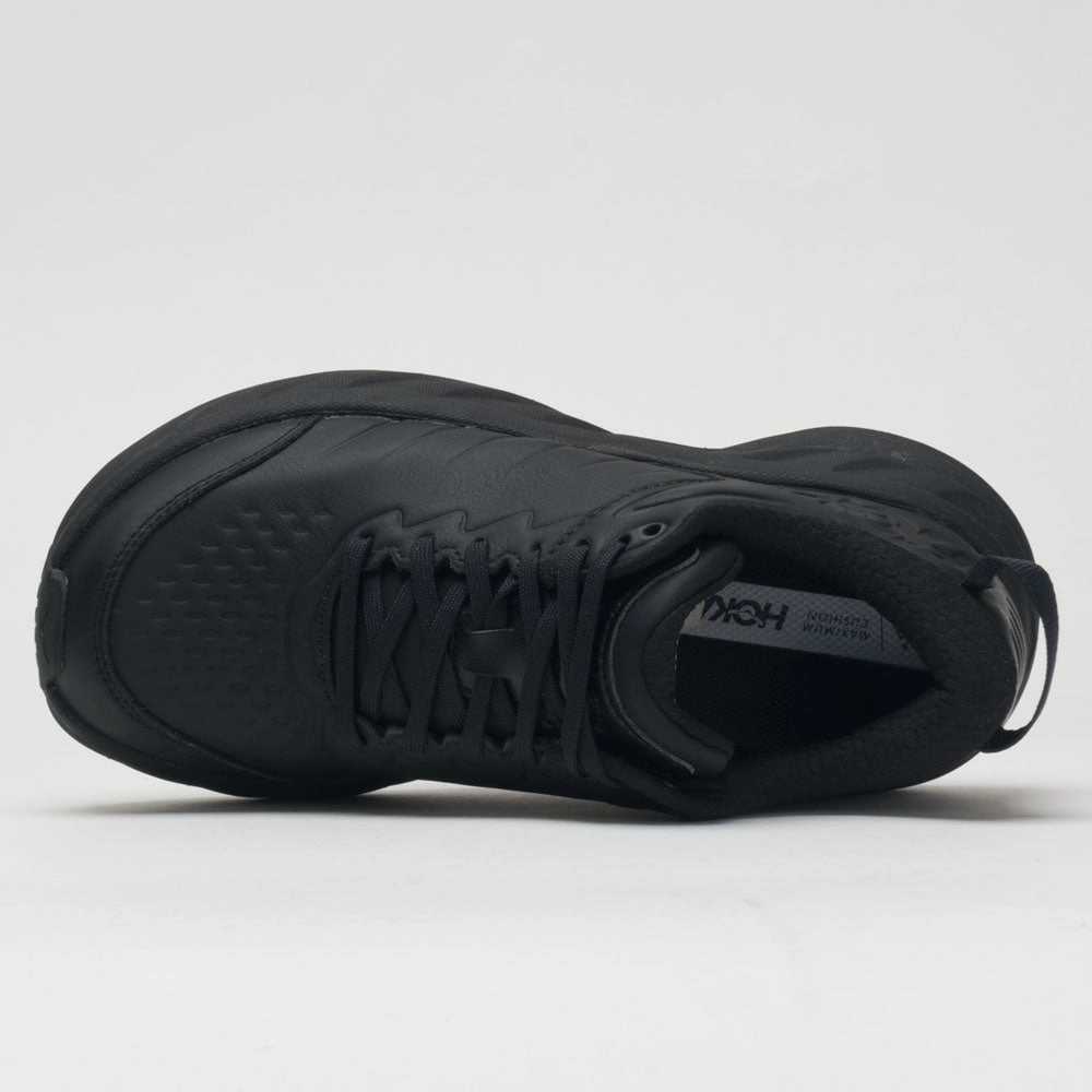 HOKA Bondi SR Men's  Black running in indoor arenas shoes Soft Material