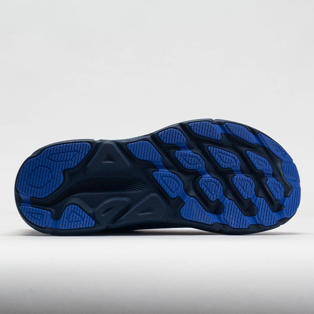 HOKA Clifton 9 GTX Men's  Dazzling Blue/Evening Sky Nubuck Athletic Design