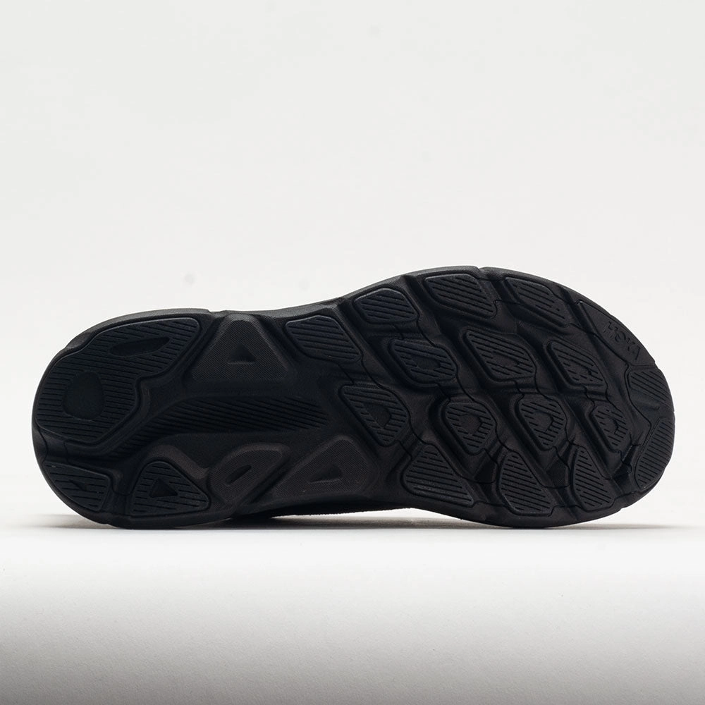 grippy sole shoes opera - themed running option HOKA Clifton 9 Men's  Black/Black