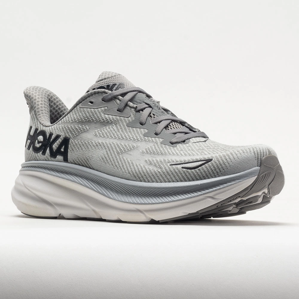 HOKA Clifton 9 Men's  Harbor Mist/Black 5k - specific shoes post - injury running shoes
