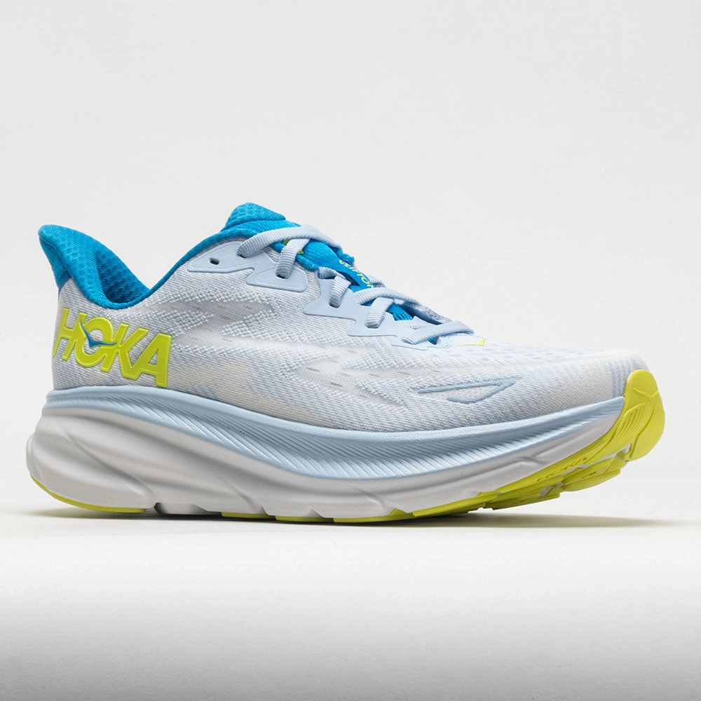 HOKA Clifton 9 Men's  Ice Water/Evening Primrose Road Hot weather running