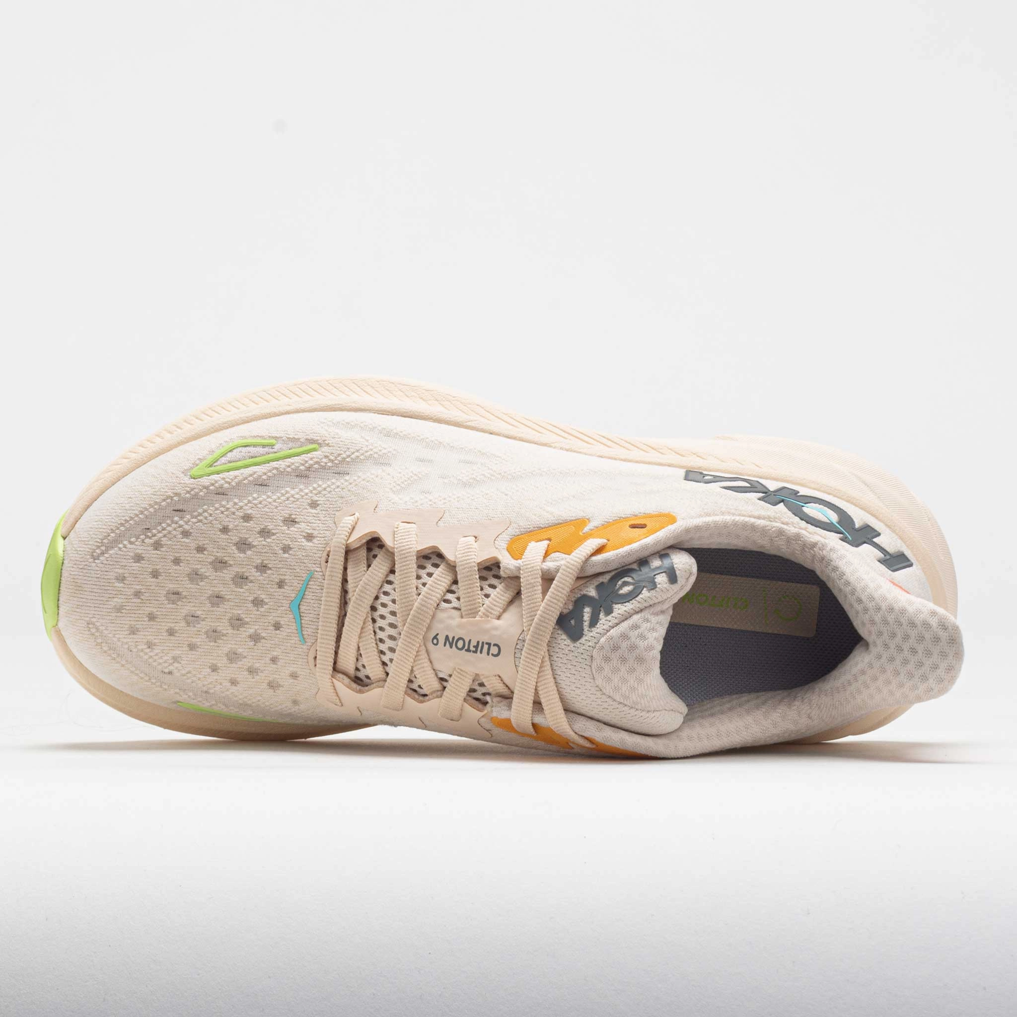 relay running HOKA Clifton 9 Women's  Vanilla/Astral
