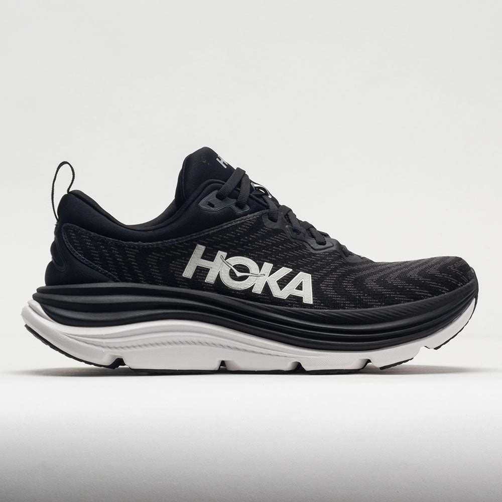 Storable Smooth - finish HOKA Gaviota 5 Men's  Black/White