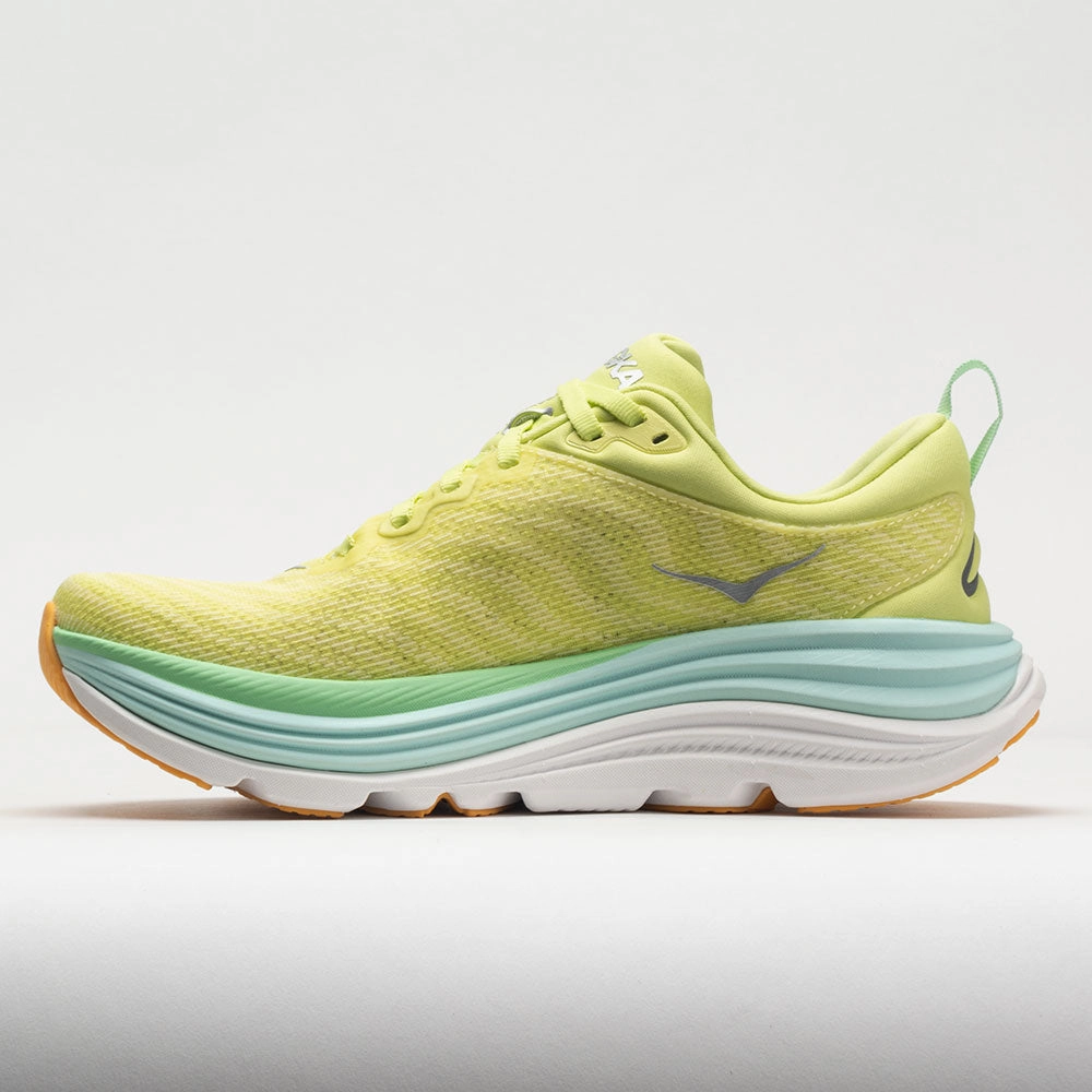 HOKA Gaviota 5 Women's  Citrus Glow/Sunlit Ocean book - themed running gear