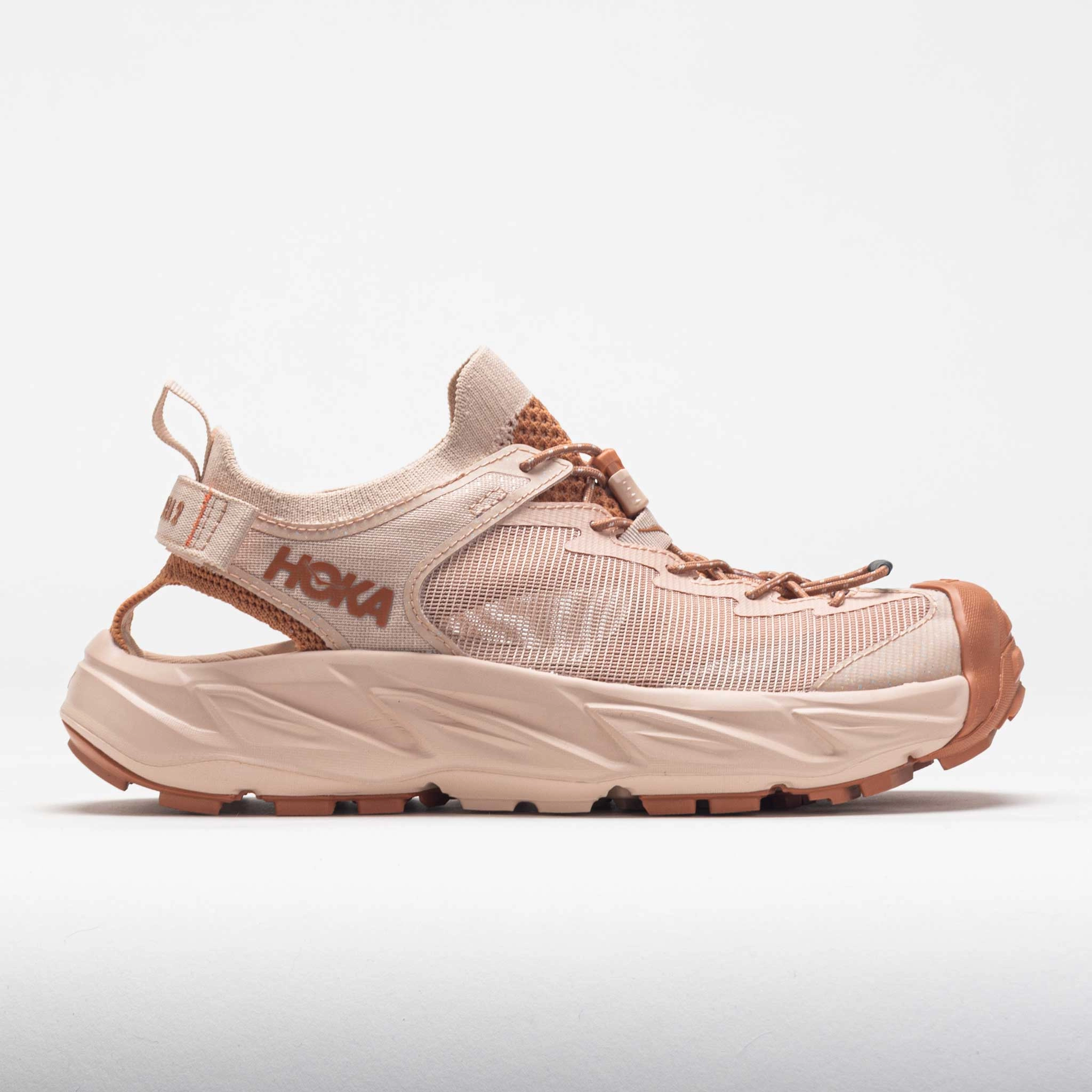 HOKA Hopara 2 Women's  Cream/Cedar long - distance capable interchangeable parts shoes