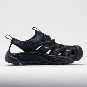 odor - resistant upper shoes running in a 10K shoes HOKA Hopara Men's  Black/Black