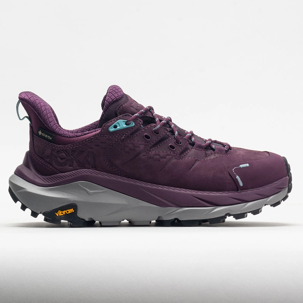 Competitive thick - sole shoes HOKA Kaha 2 Low GTX Women's  Grape Wine/Coastal Shade