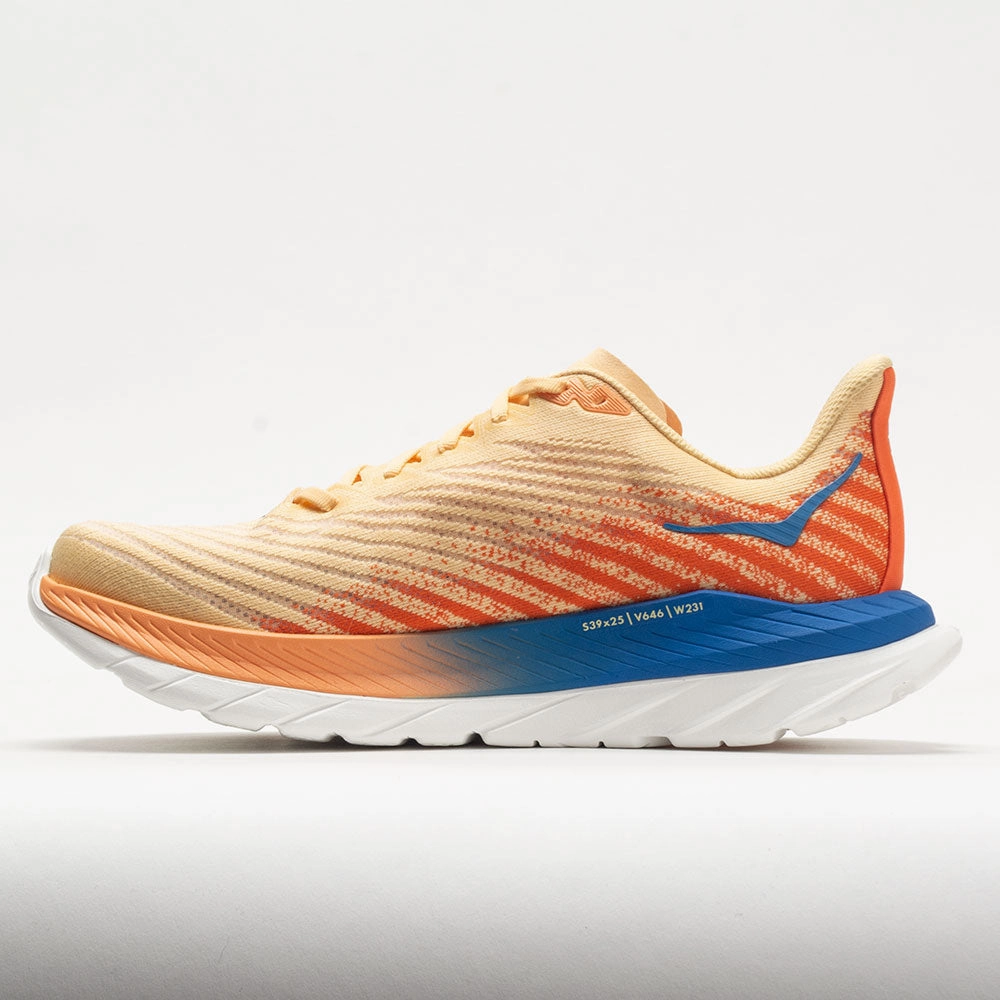 well - balanced HOKA Mach 5 Men's  Impala/Vibrant Orange