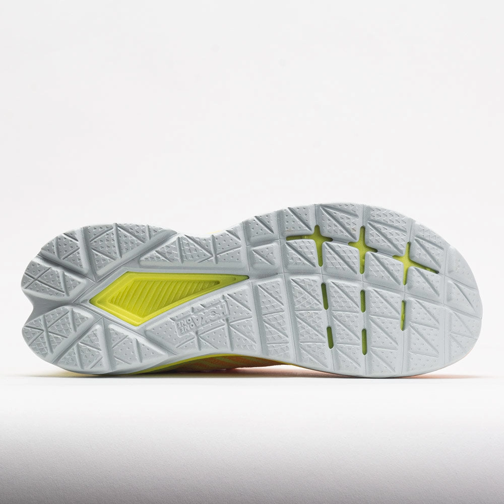 slip - resistant sole shoes school - run running shoes HOKA Mach 5 Men's  Radiant Yellow/Evening Primrose