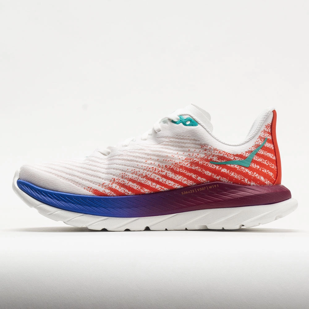 optimal - running HOKA Mach 5 Men's  White/Flame