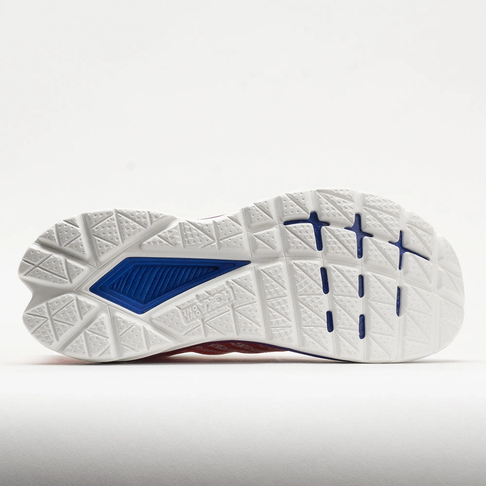 outdoor track running option running in the snow shoes HOKA Mach 5 Men's  White/Flame