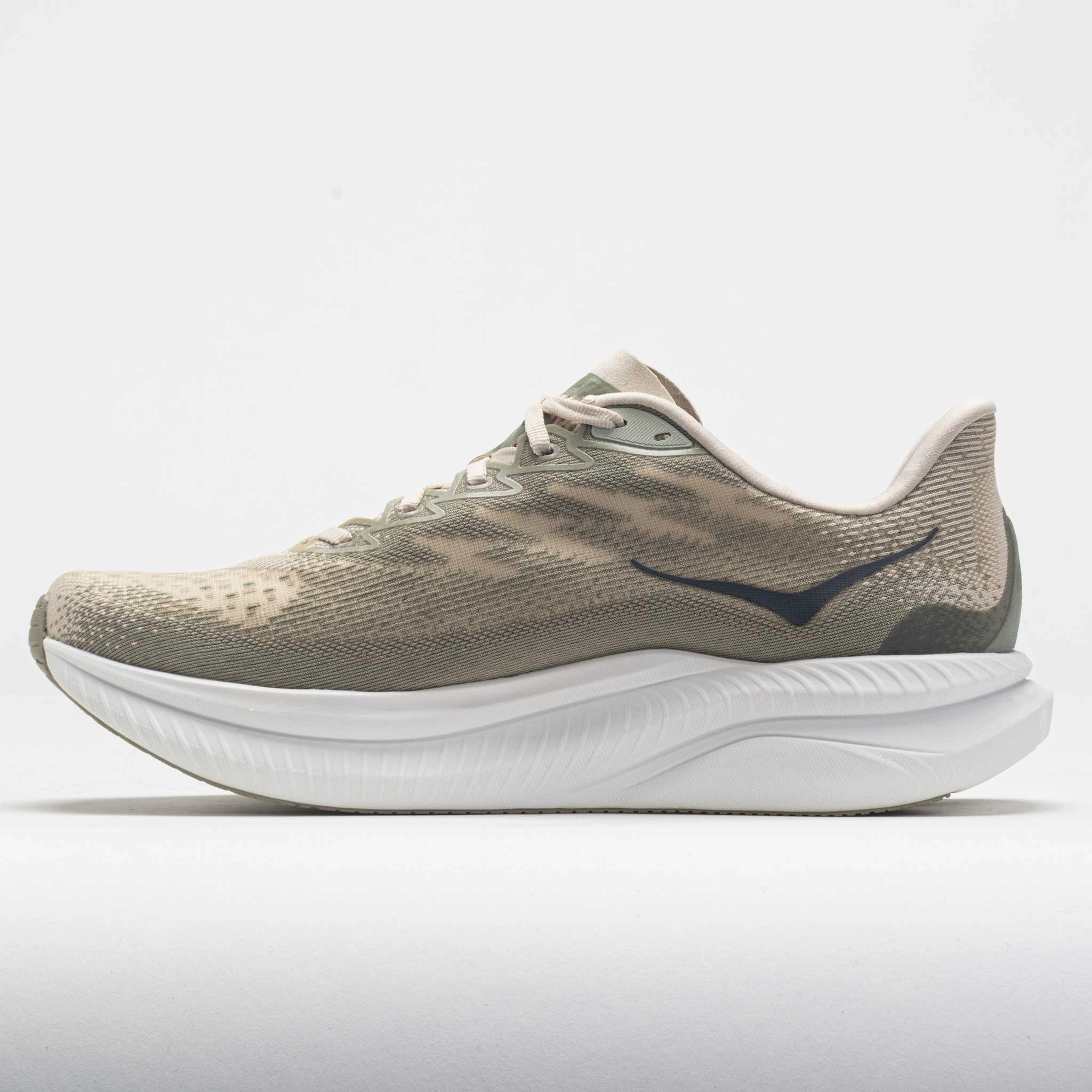HOKA Mach 6 Men's  Oat Milk/Barley Barefoot simulation