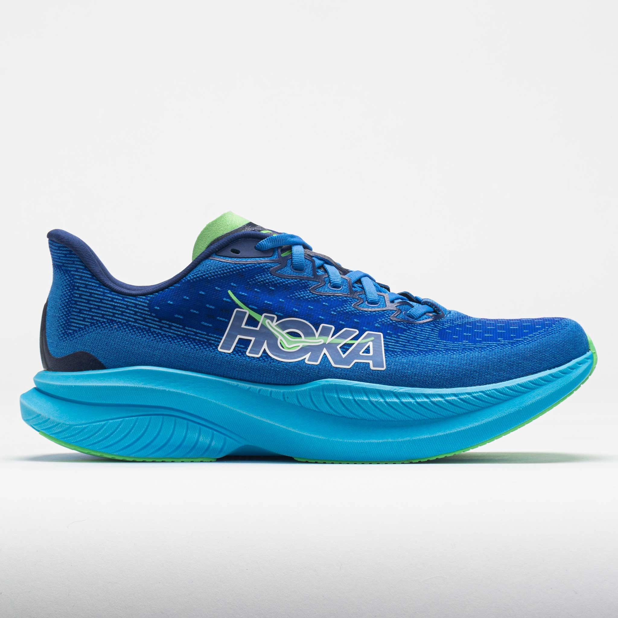 HOKA Mach 6 Men's  Virtual Blue/Bellwether Blue contour