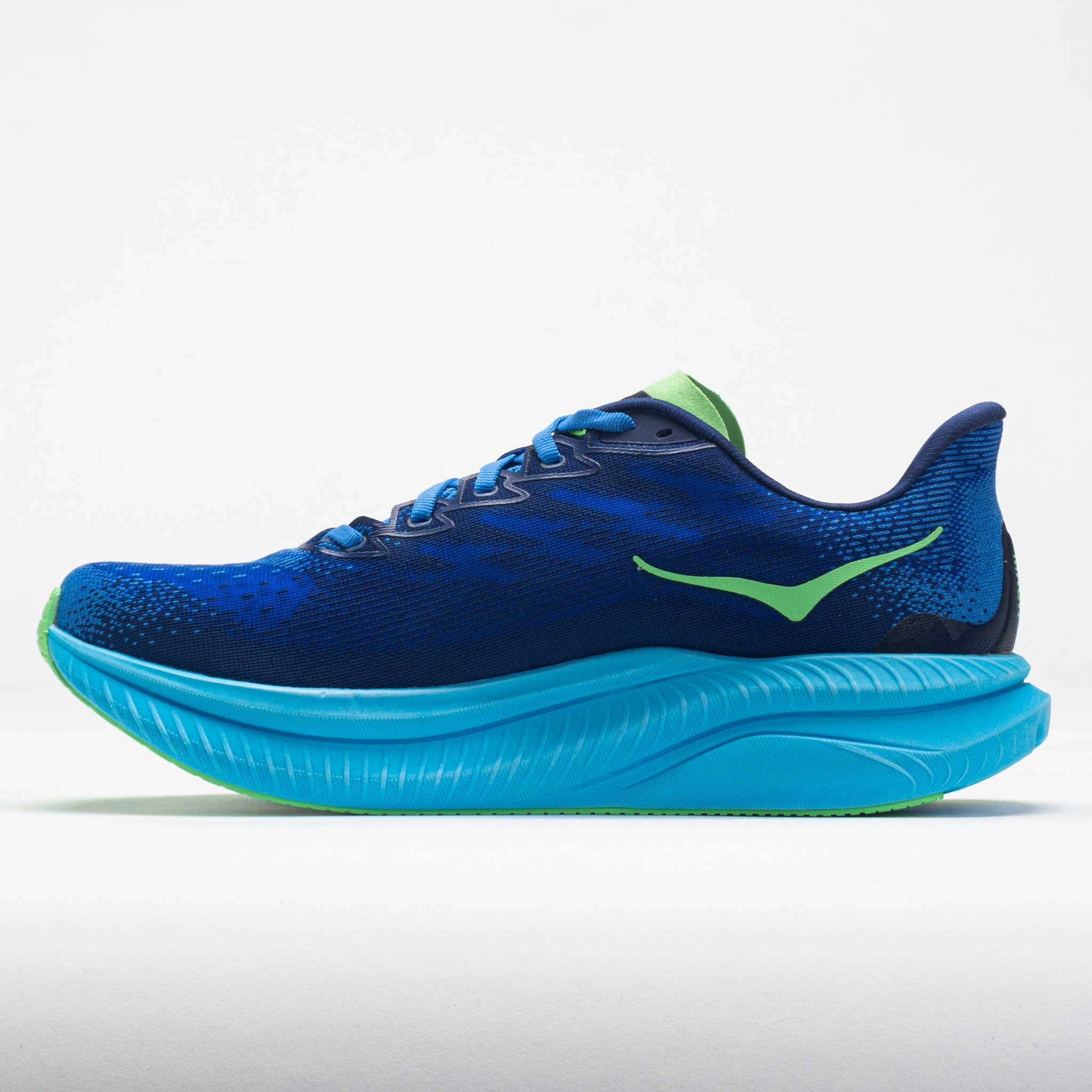 HOKA Mach 6 Men's  Virtual Blue/Bellwether Blue adjustable - fit running shoes