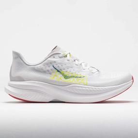 Heel Zone HOKA Mach 6 Men's  White/Nimbus Cloud