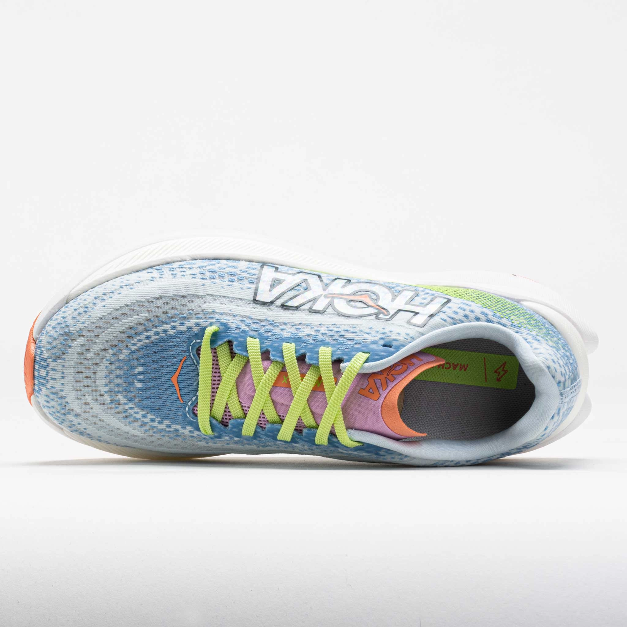 HOKA Mach X Women's  Dusk/Illusion Comfort toe