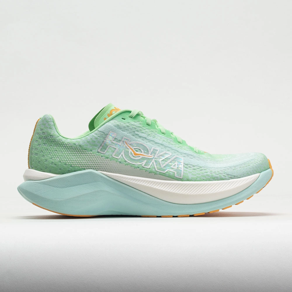 Durable Sole HOKA Mach X Women's  Lime Glow/Sunlit Ocean