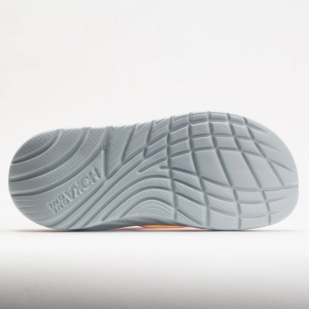 narrow-fit shoes Hoka One One Ora Recovery Flip Men's  Fiesta/Amber Yellow