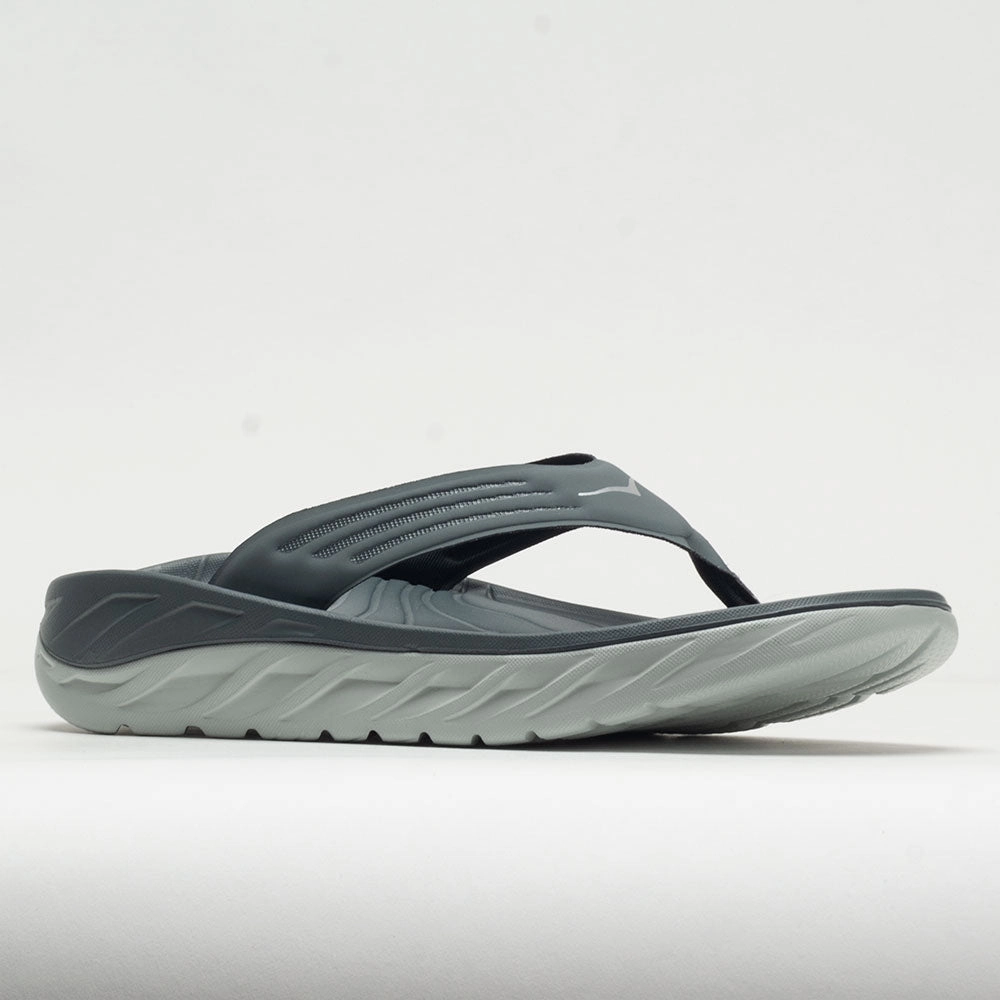 HOKA Ora Recovery Flip Men's  Balsam Green/Mercury UV - protection - factor - effectiveness shoes cross-trainers' shoes