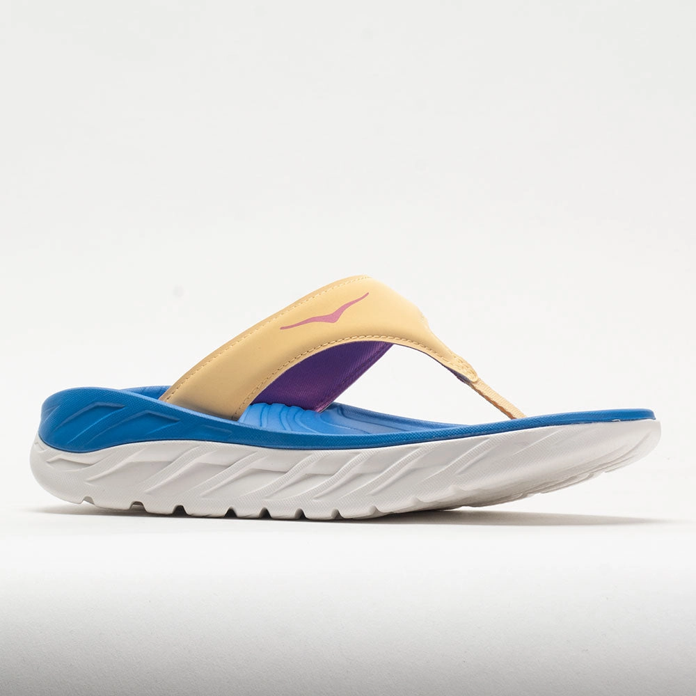 HOKA Ora Recovery Flip Women's  Impala/Coastal Sky double - strap shoes