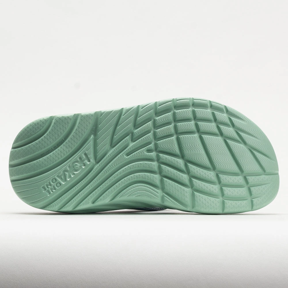 fade - resistant adult style HOKA Ora Recovery Flip Women's  Trellis/Mist Green