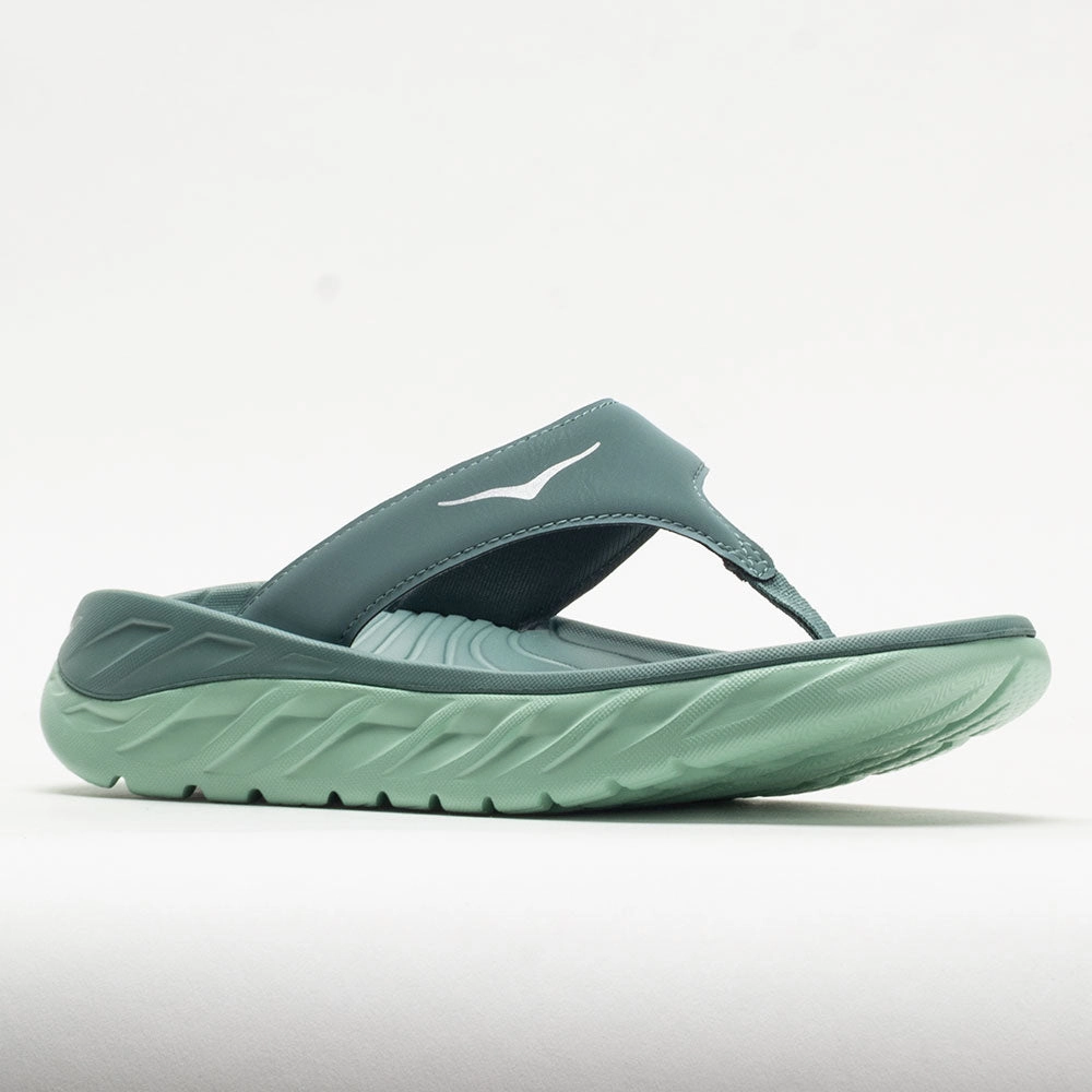 HOKA Ora Recovery Flip Women's  Trellis/Mist Green Sunny Weather Running running in dry weather shoes