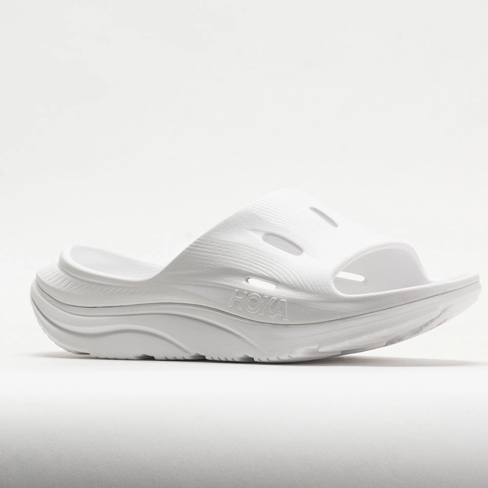HOKA Ora Recovery Slide 3 Unisex  White/White minimalist - design shoes fitness - journey